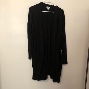 Gently Used Old Navy black cardigan sz XXL